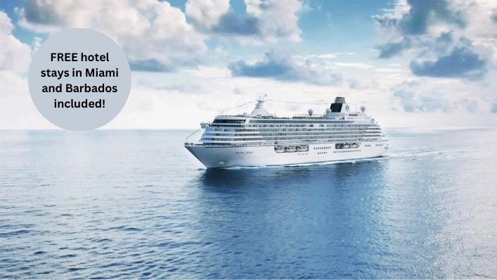 Crystal Cruises Caribbean cruise with hotel stays included