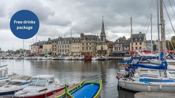 honfleur cruise free drinks